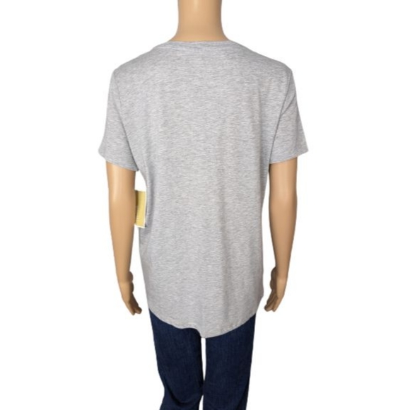 MICHAEL Michael Kors Gray Logo T-Shirt S - Picture 6 of 8